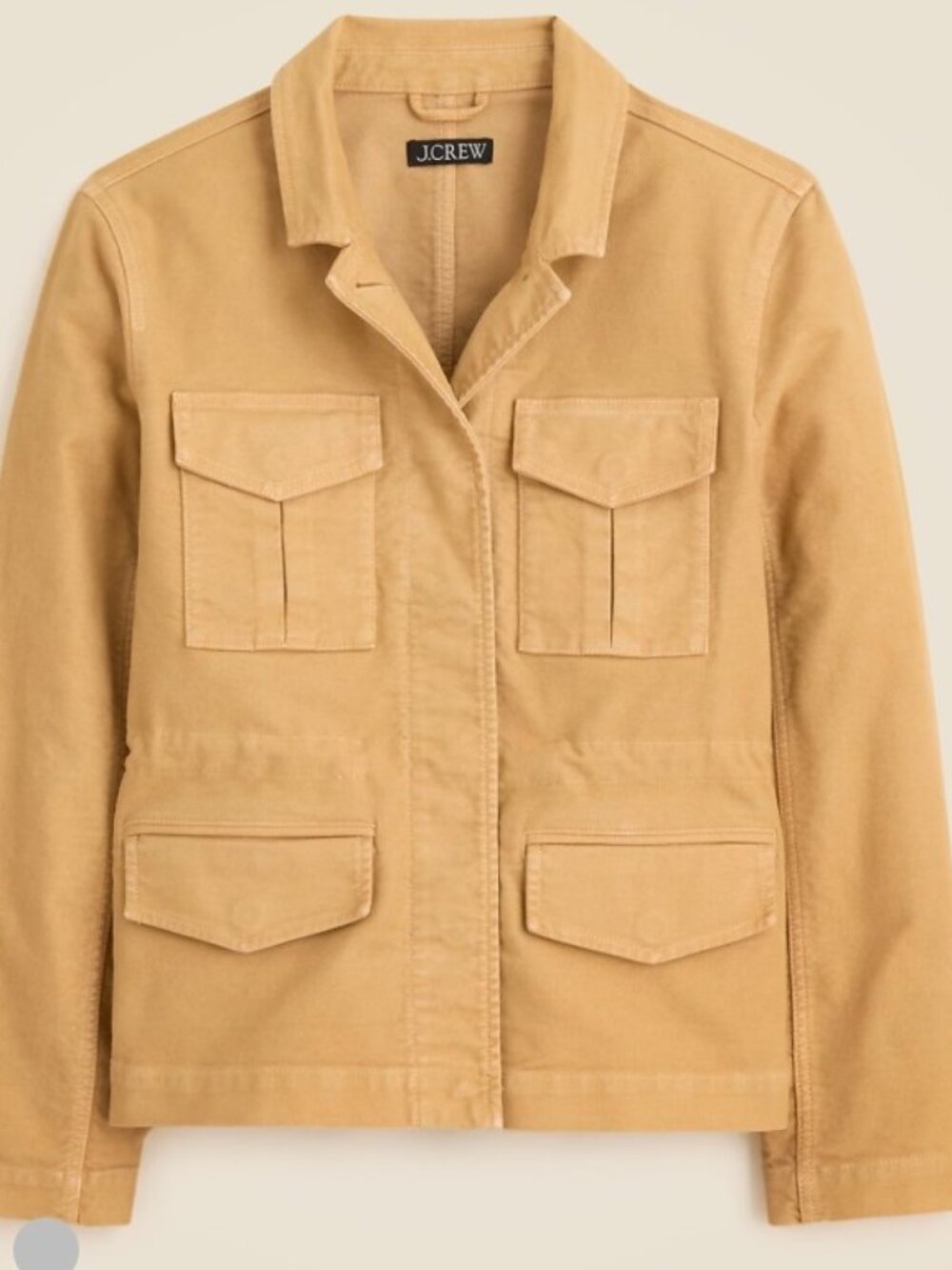 JCrew Utility Chore Jacket in Brushed Chino - Picture 2 of 7
